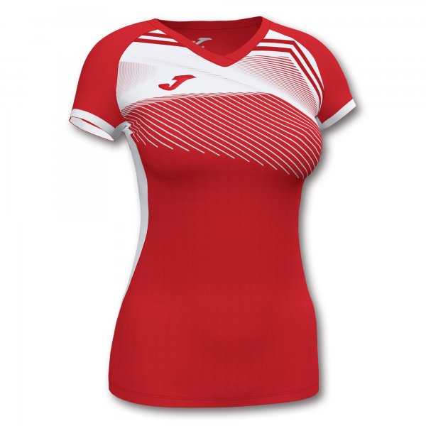JOMA SUPERNOVA II T-SHIRT RED-WHITE S/S