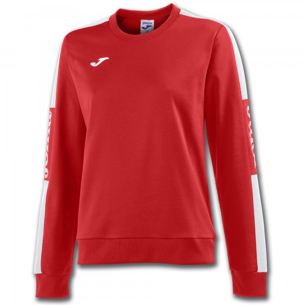 JOMA SWEATSHIRT CHAMPIONSHIP IV RED-WHITE WOMAN