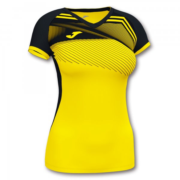JOMA SUPERNOVA II T-SHIRT YELLOW-BLACK S/S