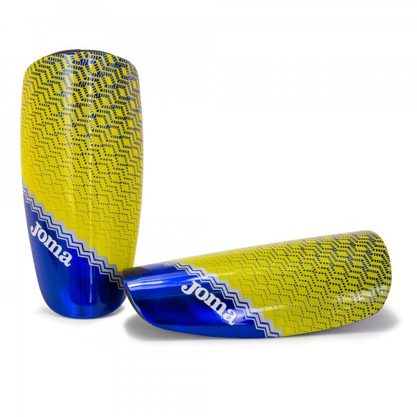 JOMA J-PRO SHIN GUARDS FLUOR YELLOW-DARK NAVY