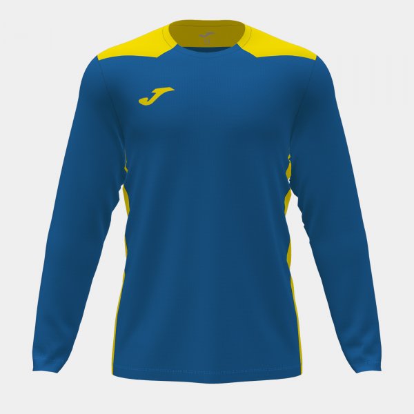 JOMA CAMISETA MANGA LARGA CHAMPIONSHIP VI ROYAL AMARILLO