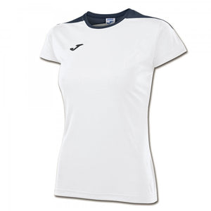JOMA TSHIRT SPIKE WHITE-NAVY S/S