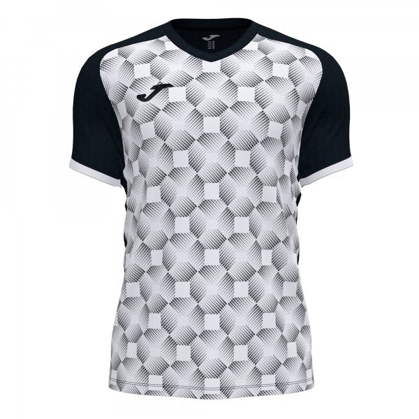 JOMA SUPERNOVA III SHORT SLEEVE T-SHIRT BLACK WHITE