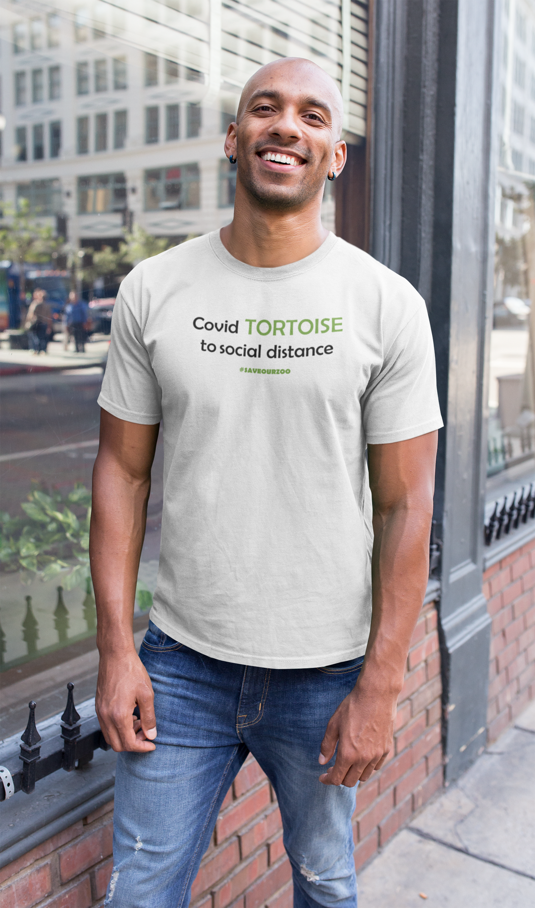 Tortoise - Unisex T-Shirt - #SaveOurZoo
