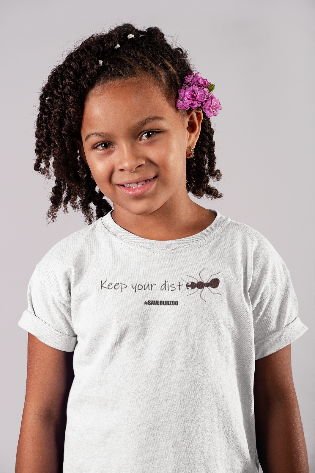 DistANTS - Kids T-Shirt - #SaveOurZoo
